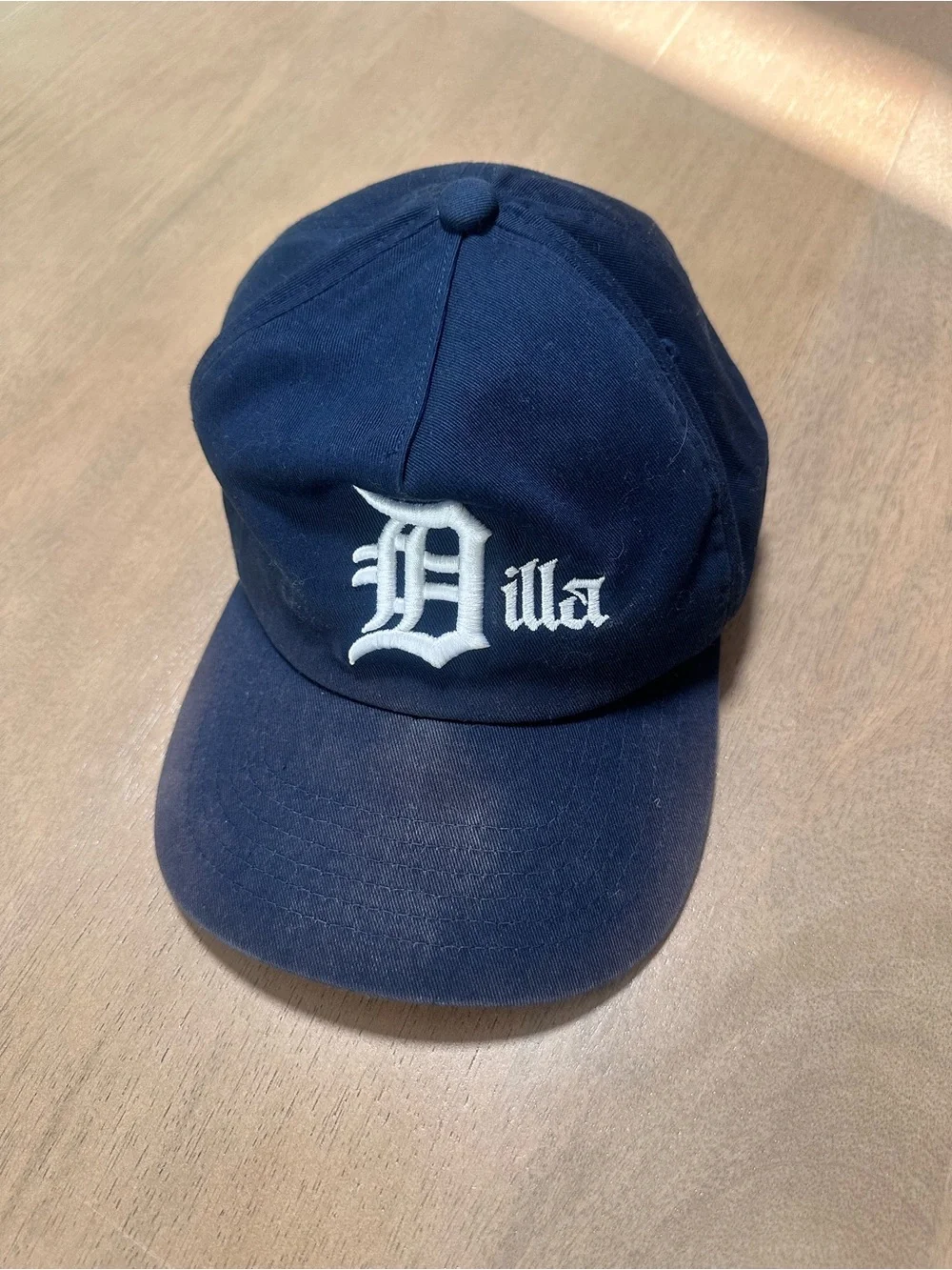 “Dilla” Detroit Tigers Style Snapback Hat - Navy